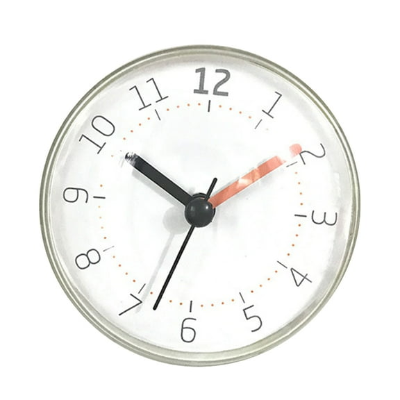 FRCOLOR  Frameless DIY Wall Clock Large Outdoor Clocks Waterproof White
