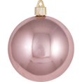 thumbnail image 2 of Christmas By Krebs 4" (100mm) Shiny Angel Wings Pink [4 Pieces] Solid Commercial Grade Indoor and Outdoor Shatterproof Plastic, UV and Water Resistant Ball Ornament Decorations, 2 of 8
