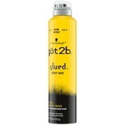 got2b Glued Spray Wax, 2-in-1 Dual Hair Spray Nozzle for Flexible Texture & Hold, 8 oz