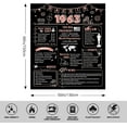 thumbnail image 2 of 60th Birthday Gifts for Women - th Birthday Decorations for Girl, 60th Birthday Gift Ideas, Back in 1963 Throw Blanket Grandma/Mom Birthday Gifts (Back in 1963) Back in 1963, 2 of 7