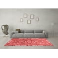 thumbnail image 3 of Ahgly Company Indoor Rectangle Geometric Red Traditional Area Rugs, 2' x 4', 3 of 4