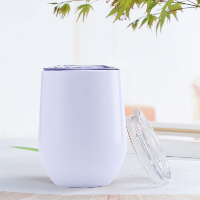 onlyliua Oferta Por Tiempo Limitado Vaso de Acero Inoxidable y Aislamiento Al Vacío 360 Ml - Taza de Viaje para Café con Tapa Antiderrames - Taza de Vacío para Mantener Caliente/Helado Café, Té y Cer