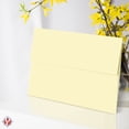 thumbnail image 5 of A2 Cream Envelopes – Fits 4.25" x 5.5" Greeting Cards, Wedding Invitations, Photos, Announcements – 28lb Bond, 70lb Text, 105 GSM – 4 3/8" x 5 3/4" – 25 per Pack, 5 of 6