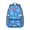 Blue, variant on Cute Pig Student School Backpack Cartoon Farm Animal Watercolor Bookbag Funny Piggy Print Pattern Aesthetic Artistic Design Backpack for Student