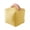 Yellow Cube Shaped, variant on Fennco Styles Geometric Cube-Shaped Decorative Throw Pillow 10" W x 10" L - Yellow 3D Accent Pillow for Home, Kids Room, Bedroom, Living Room, Couch and Office Décor