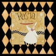 thumbnail image 3 of DiPaolo, Dan 15x15 Black Modern Framed Museum Art Print Titled - A Little Pasta, 3 of 5