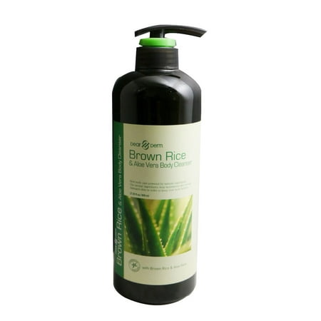 Dearderm Brown Rice & Aloe Vera Body Cleanser