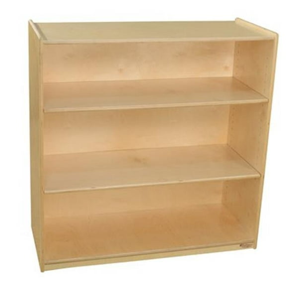 Adjustable Shelves, 36 Wide Bookcase White Gloss