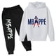 thumbnail image 3 of Ropa para niños Conjunto de sudadera con capucha para niños y pantalones de sudadera Conjunto deportivo de 2 piezas para niños y niñas Ropa estampada de Mbappé, 3 of 5