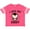 Football Pink and White, variant on Inktastic I Love My Daddy with Cute Penguin and Hearts Girls Toddler T-Shirt