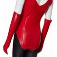 thumbnail image 6 of Sedusa Powerpuff Sexy Red Bodysuit Superhero Uniform for Adult Women Halloween, 6 of 8