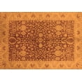thumbnail image 1 of Ahgly Company Indoor Rectangle Oriental Orange Industrial Area Rugs, 8' x 12', 1 of 4