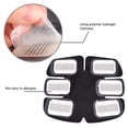 thumbnail image 3 of LINASHI 6/12/20/30Pcs Abs Stimulator Training Replacement Gel Sheet Pads for Abdominal Muscle Trainer, Accessory for Workout Toning Belt, 3 of 7