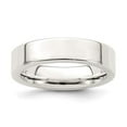 thumbnail image 7 of 925 Sterling Silver 5mm Comfort Fit Flat Band Ring Size 7, 7 of 7