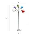 thumbnail image 4 of Simple Designs 5 Light Adjustable Gooseneck Floor Lamp, 4 of 9