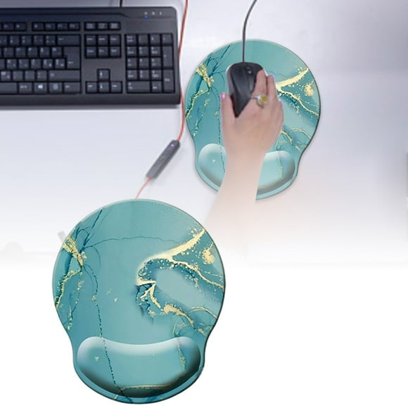 Almohadilla ergonómica con soporte de silicona para la muñeca, para uso doméstico