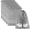 Grey, variant on Haimei Pink Travel Shoe Bags, 5 Pack Non-Woven Drawstring Packing Bags with Clear Window (15.7" x 11.8")