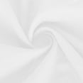 thumbnail image 6 of VBVC Women's Collared V-Neck Tunic Blouse, Ladies' Asymmetrical Button Ruffle Hem Shirt,Summer Short Sleeve Top For Women,White,S-2XL, 6 of 6
