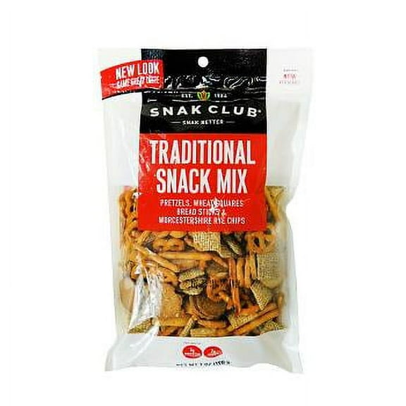Snak Club, Premium Traditional Mix, Count 6 (7 oz) - Snacks / Grab Varieties & Flavors