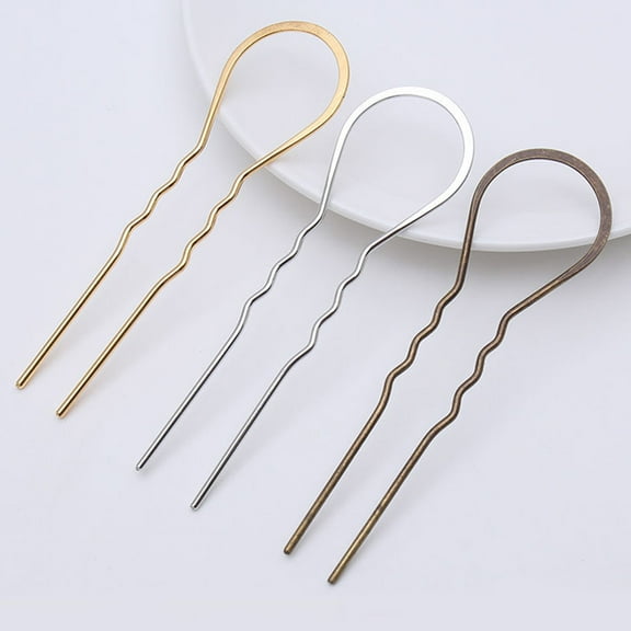 Tendycoco  10 Pcs Extra Large Bobby Pins Big Wave Hairpin Easy-to-use Accessories