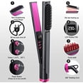 thumbnail image 2 of Plancha de pelo multifuncional 3 en 1 TUNC con peine caliente pantalla LCD 180 °C, 2 of 5