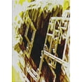 thumbnail image 1 of Ahgly Company Indoor Rectangle Patterned Brown Novelty Area Rugs, 4' x 6', 1 of 6