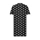 thumbnail image 3 of Vestido Corto de Verano Moda Grande Impresión de Manga Corta Cuello en V Bolsillo Mini Vestido para Casual Y Diario, 3 of 4
