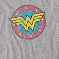 thumbnail image 3 of Wonder Woman Classic 2 Kids T Shirt (4) for Youth Toddler Boys and Girls, Athletic Heather, 3 of 5