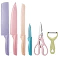 thumbnail image 1 of Set De Cuchillos Profesionales Para Cocina De Acero Inoxidable - Juego De 6 Piezas Klid Home 6 Piezas, 1 of 5