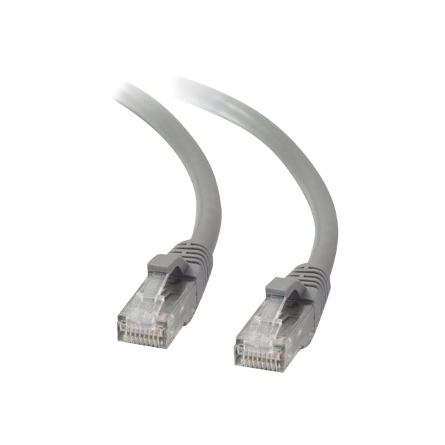 C2G 5ft Cat5e Ethernet Cable - Snagless Unshielded (UTP) - Gray - Patch cable - RJ-45 (M) to RJ-45 (M) - 5 ft - CAT 5e - molded, stranded - gray