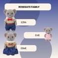 thumbnail image 4 of Set de 3 figuras de koala gris de la familia OLEOCA, 4 of 7
