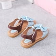thumbnail image 4 of URMAGIC Girls Kid Bowknot Princess Sandals Soft Sole Toddler Beach Dress Slipper Shoes, 4 of 8