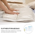 thumbnail image 3 of FONDOTIN 3Pack Transparent Vacuum Storage Bag Dustproof Waterproof Household Users Indoor Bedroom, 3 of 5