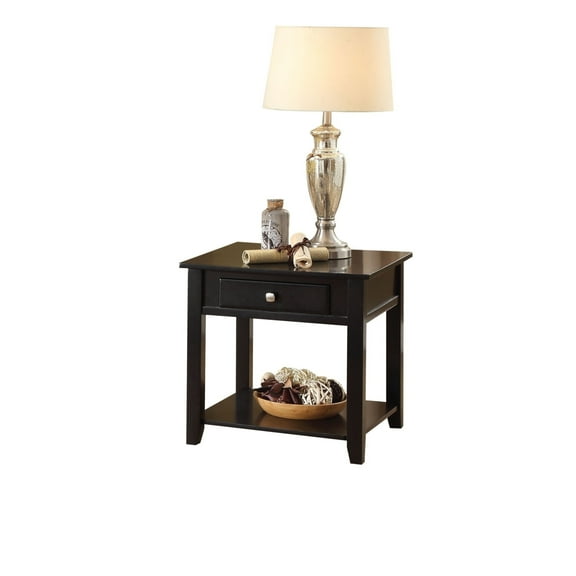 End Table in Black