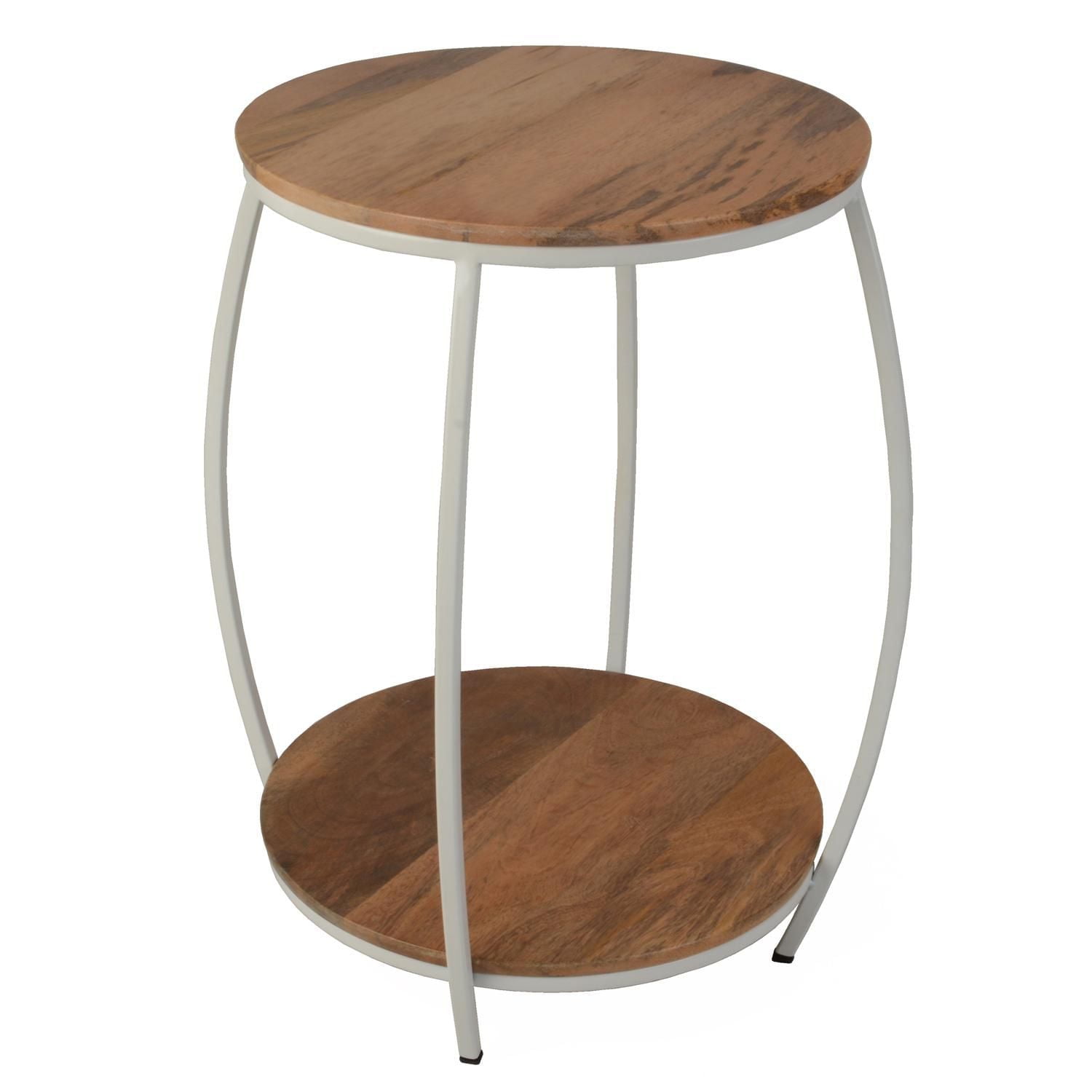 hometrends Metal/ Wood Round Table