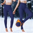 thumbnail image 2 of Winter Thermal Lined Leggings With Grip Stirrup For Everyday Wear Comfort And Warmth In Cold Weather, 2 of 6