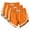 #1 Orange, variant on 3 Pack Shorts for Women,Summer Soft Drawstring Comfort Workout Shorts with Pockets