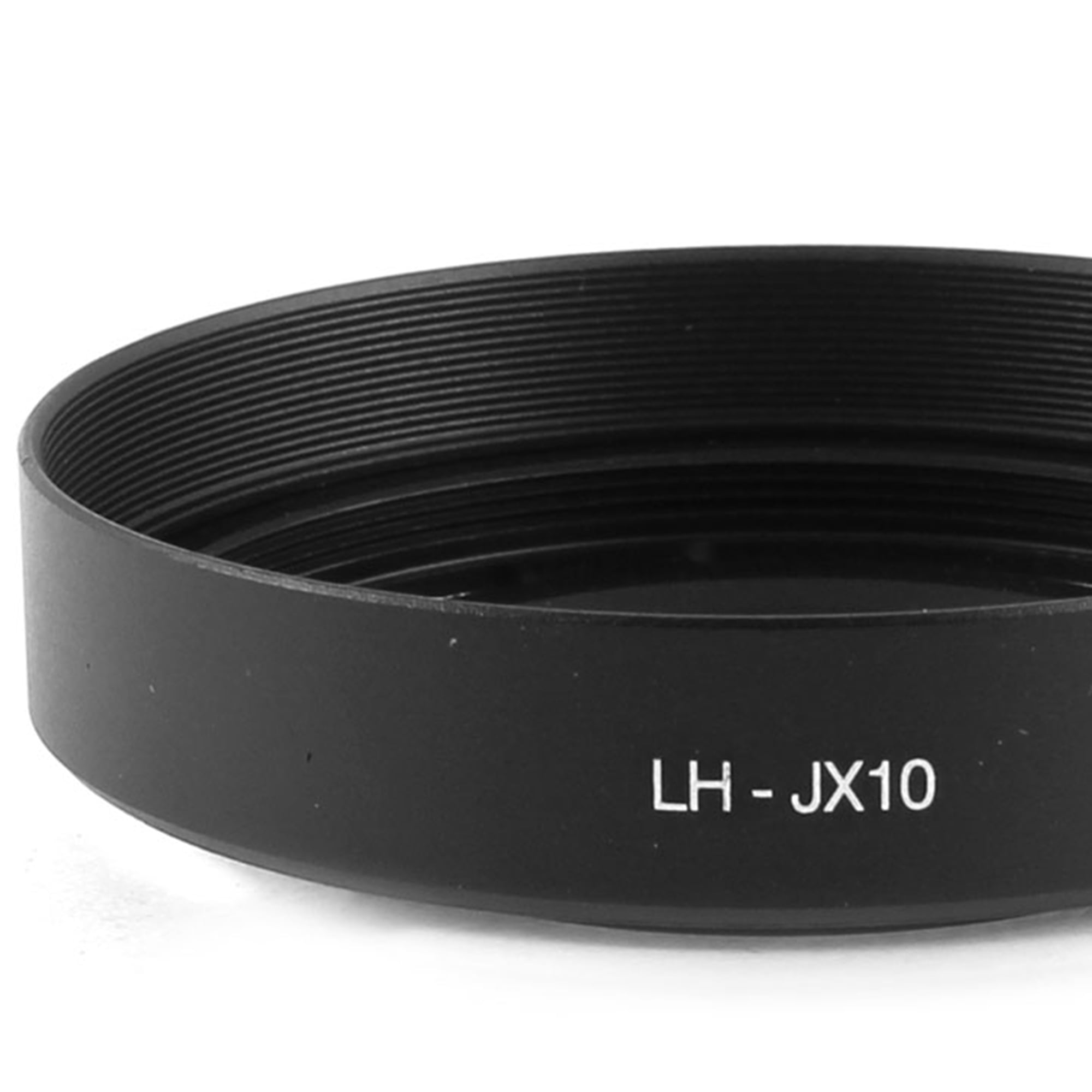 Cameras Accessary Aluminum Lens Hood + Adapter Ring Black