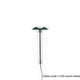 thumbnail image 5 of Advancent Modelo de tren ligero arena Mini tren farola DIY Material voltajes 3V miniatura ligero Metal LED lámparas decoraciones Artesanía Verde (1:120) (Cálido), 5 of 6