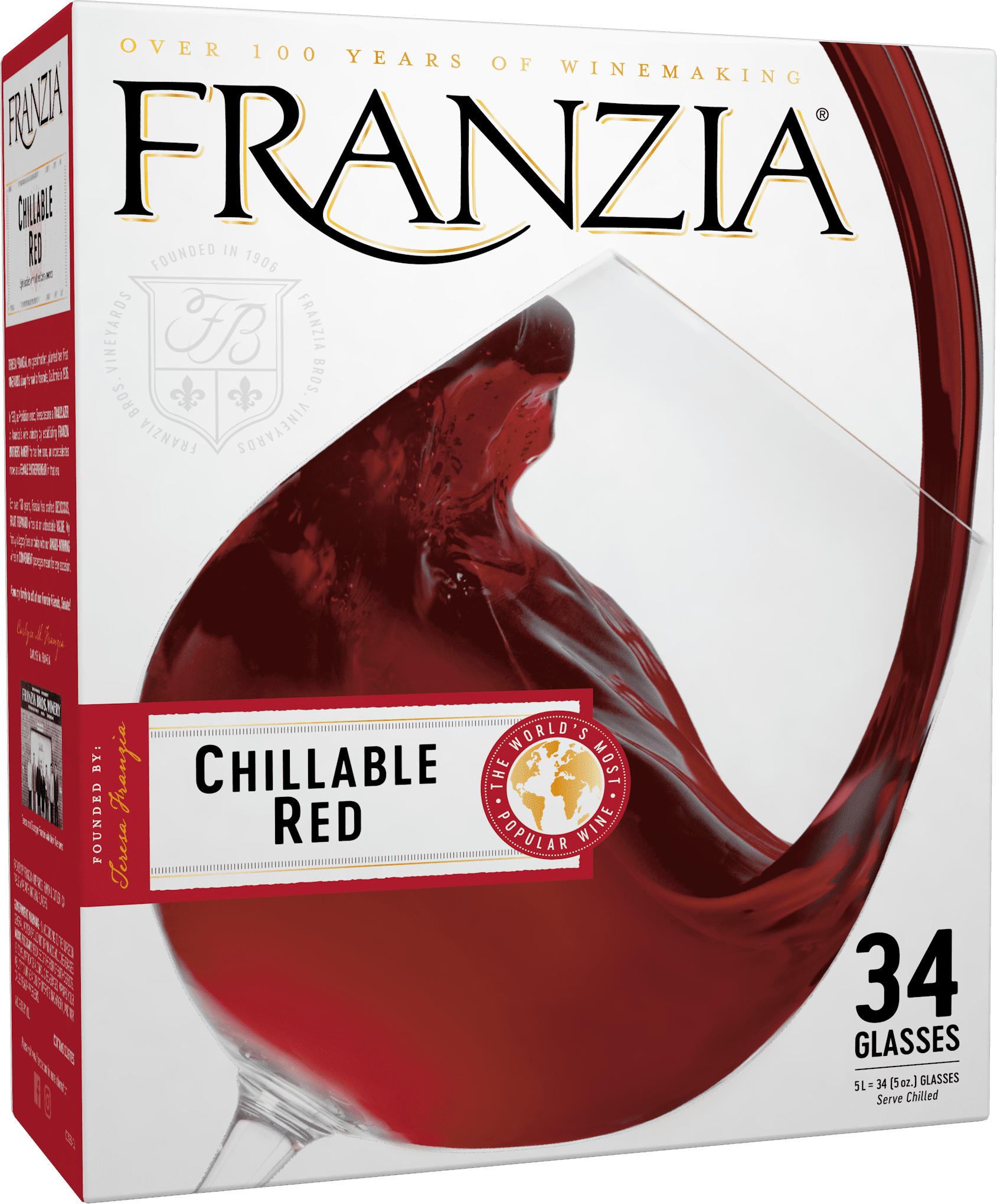 Franzia Chillable Red Red Wine 5 Liter Walmart Com Walmart Com