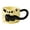 Yellow, variant on Opvise Stackable Cat-Themed Ceramic Coffee Mug Set - 380ml Ergonomic Handle, Space-Saving Design, 4 Unique Styles, Ideal Gift for Cat Lovers (Home/Office Use)