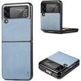 thumbnail image 4 of CoverON For Samsung Galaxy Z Flip3 5G Case, Slim fit Lightweight Hard Phone Cover, Blue, 4 of 9