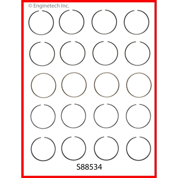 RINGS TOY 2.4L 2362 2AZFE