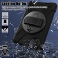 thumbnail image 6 of XYX Case for Xiaomi Redmi Pad SE 8.7 4G with 360 Degree Rotating, Hand Strap, Shoulder Strap, Black, 6 of 7