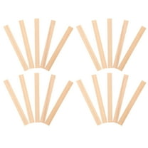 Hytrove 30Pcs Wood Dowel Rods for Crafting Unfinished Beige Small Wood Sticks Diy Craft Dowels