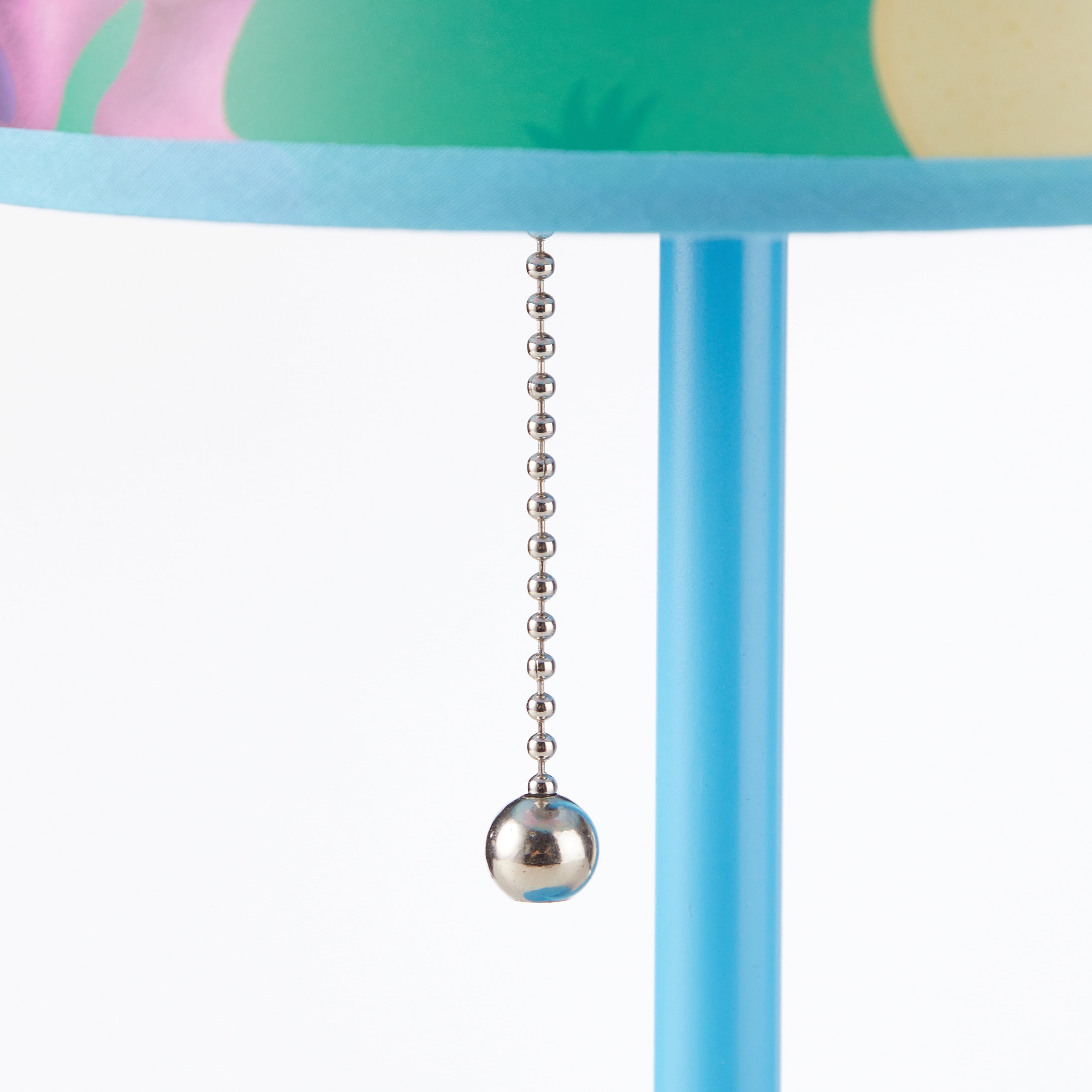 Nickelodeon Blues Metal Clues Stick Table Lamp for Children's Room Décor, Blue