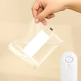 thumbnail image 4 of Jioakfa Kitchen Utensils Home Small Sealer Plastic Bag Zipping Confidential Sealing Machine Packaging Sealing Machine White, 4 of 8