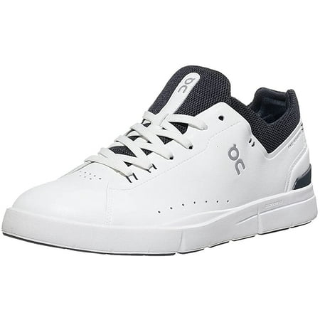 

ON Mens The Roger Advantage Textile Synthetic Trainers 9.5 White/Midnight