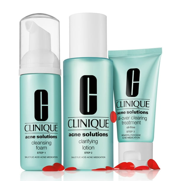 Clinique Clinique AntiBlemish Solutions 3Step Acne Facial Cleansing