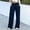 Navy, variant on Women's Casual Elastic Waist Stretchy Pants with Pockets for Spring Summer